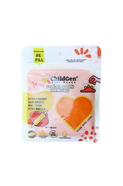 ChildGen Poşet Hamur - 125 Gr Turuncu