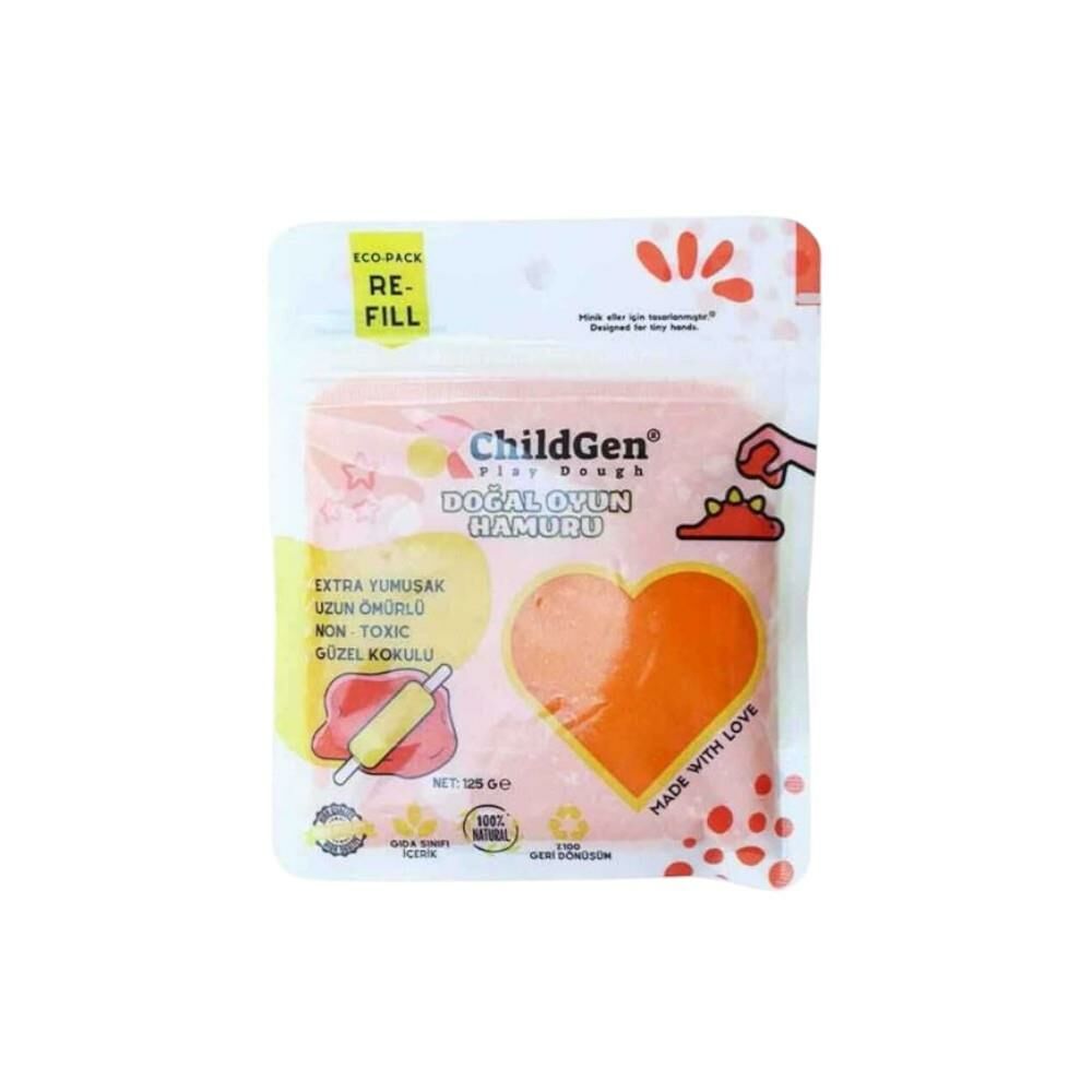 ChildGen Poşet Hamur - 125 Gr Turuncu