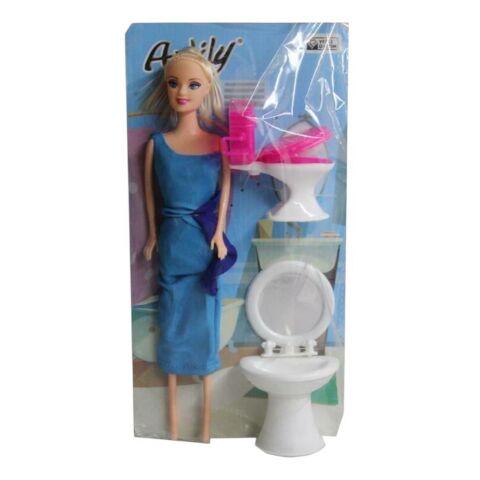 Poşette Klozetli Bebek