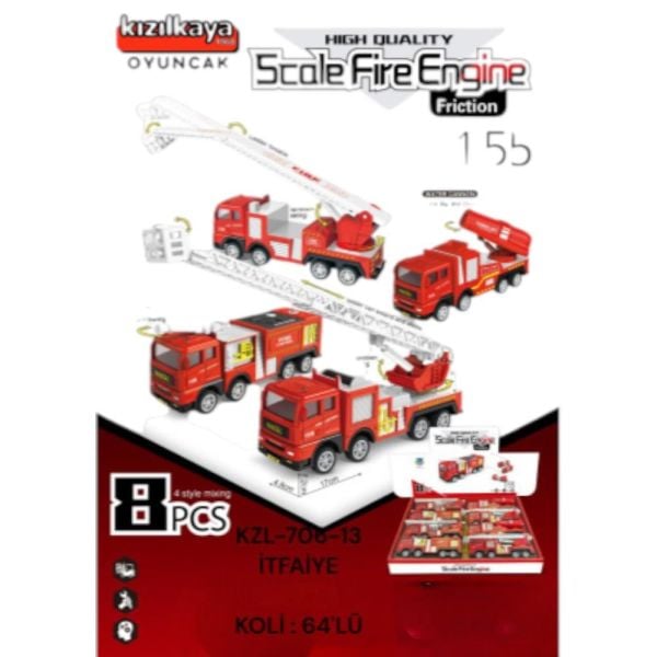 İtfaiye Sürtmeli 4 Ass
