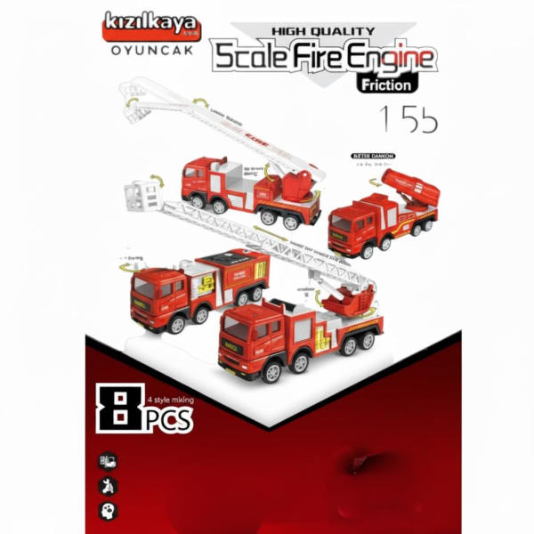 İtfaiye Sürtmeli 4 Ass