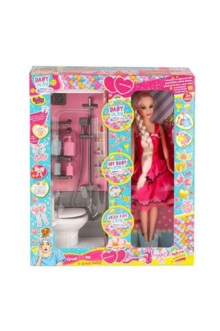 Kutuda Klozetli Banyo Bebekli