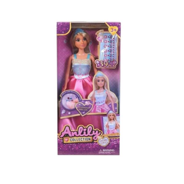 Anliliy Süslü Manken Bebek