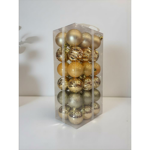 JM-12/36'lı Kutu Top 5 Cm Gold