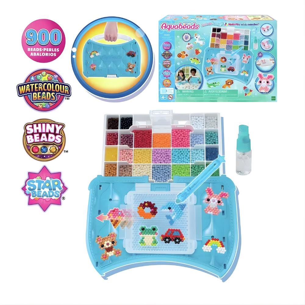 AquaBeads Çantalı Başlangıç Stüdyosu 900 parça +4 yaş