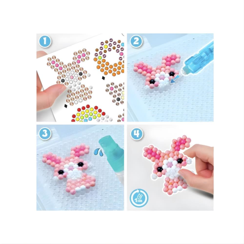 AquaBeads Çantalı Başlangıç Stüdyosu 900 parça +4 yaş