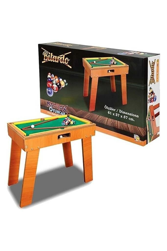 Matrax Ahşap Bilardo Oyunu