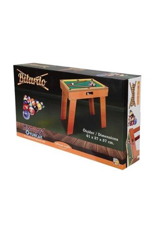 Matrax Ahşap Bilardo Oyunu