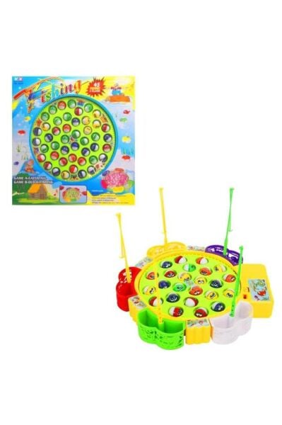 FİSHİNG BALIK TUTMA OYUNU NOSTALJİ OYUNCAK PİLLİ 3+ YAŞ