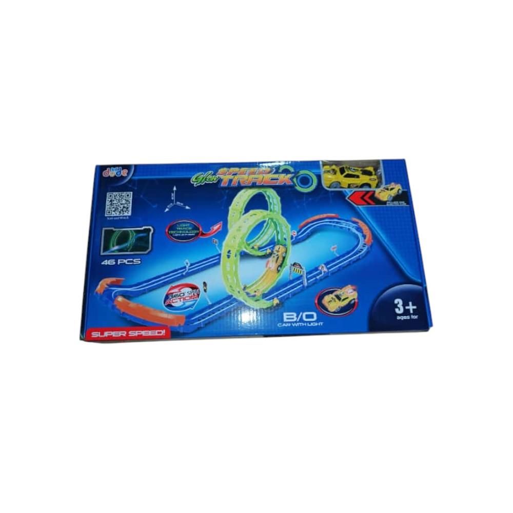 Şarjlı Fosforlu Racing Set 46 Parça
