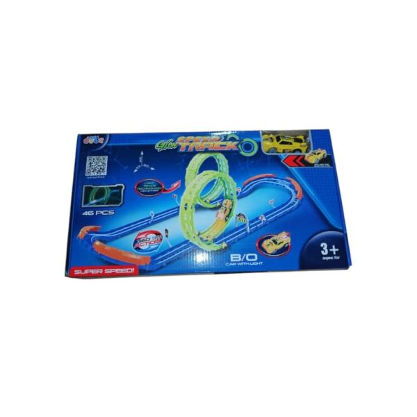 Şarjlı Fosforlu Racing Set 46 Parça
