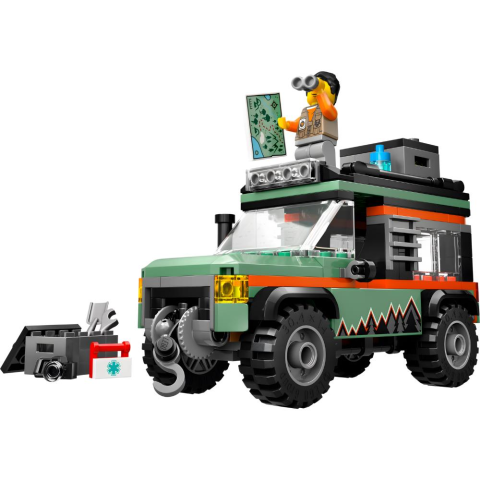 LEGO® City 4x4 Arazi Dağ Arabası Macera Oyuncağı 60447