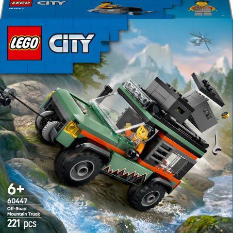 LEGO® City 4x4 Arazi Dağ Arabası Macera Oyuncağı 60447