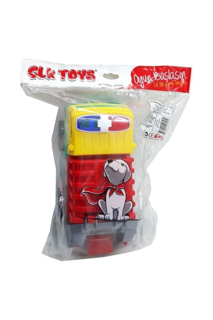 Oyuncak Çöp Kamyonu Arabası 18 Cm