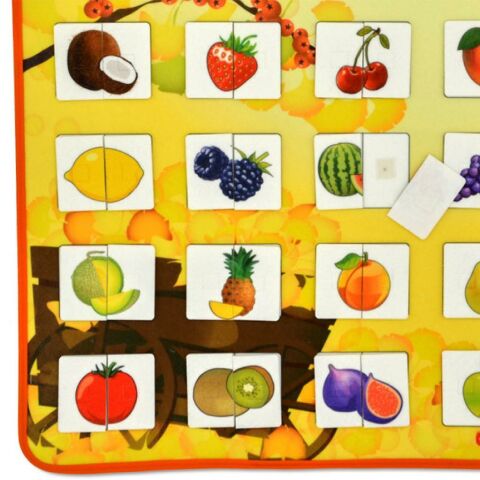 Parça – Bütün Meyveler Eşleştirme Oyunu Keçe Cırtlı Duvar Panosu