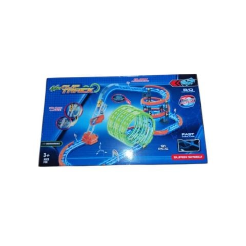 Şarjlı Fosforlu Racing Set 91 Parça