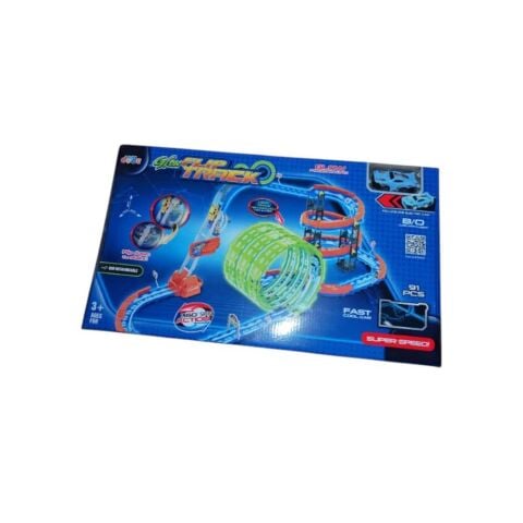 Şarjlı Fosforlu Racing Set 91 Parça