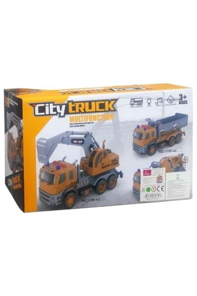 Sesli Işıklı İş Makinaları 1189-42-43