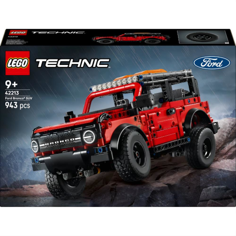 LEGO® Technic Ford Bronco® SUV Model Araba Seti, STEM Yapım Seti 42213