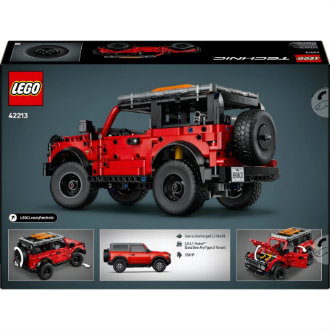 LEGO® Technic Ford Bronco® SUV Model Araba Seti, STEM Yapım Seti 42213