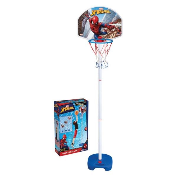 SPIDERMAN AYAKLI BASKETBOL SET