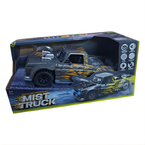 Sürtmeli Işıklı ve Müzikli Metal Araç