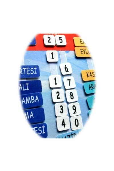 Takvimi Öğreniyorum Pano