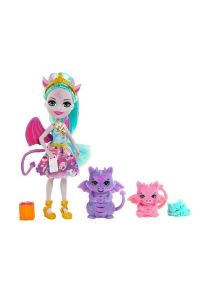 Enchantimals Aile Serileri Oyun Seti Deanna Dragon Gyj09