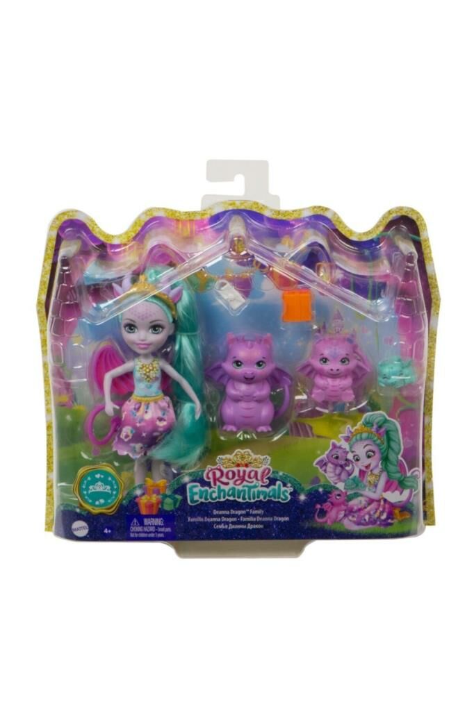 Enchantimals Aile Serileri Oyun Seti Deanna Dragon Gyj09
