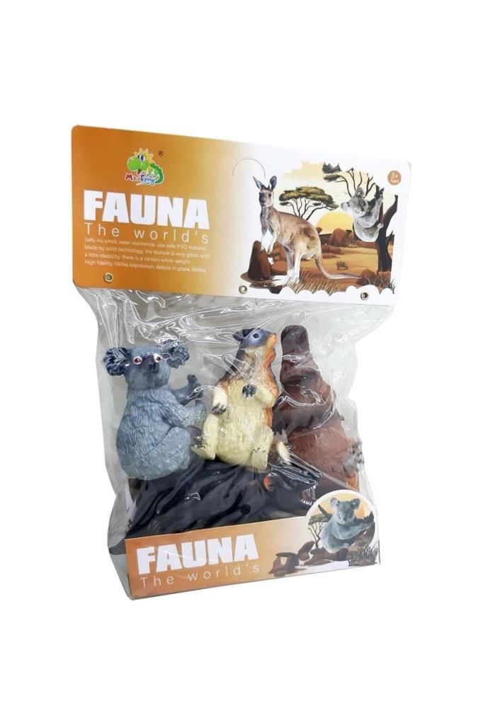 4'lü PVC'de Hayvan Figürü