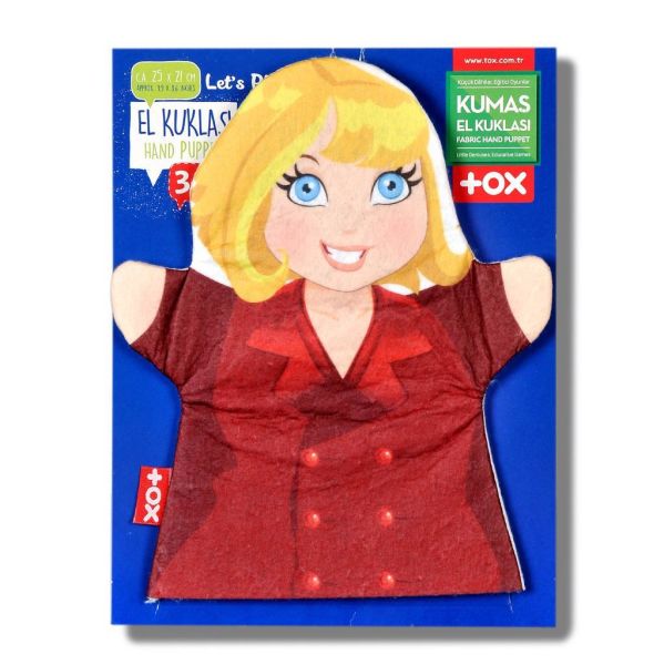 10 Parça Tox Aile Bireyleri El Kukla Set