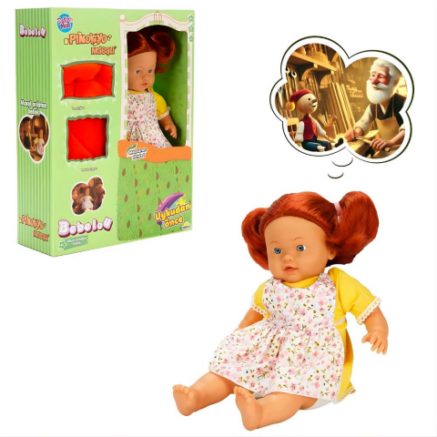 Bebelou Uykudan Önce Bebeği Masal Anlatan Pinokyo 40 cm