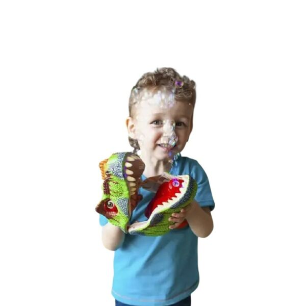 LC Dinozor Başlıklı Şarjlı Köpük Makinesi