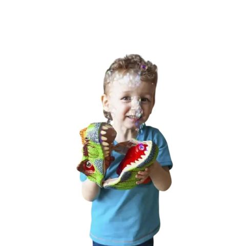 LC Dinozor Başlıklı Şarjlı Köpük Makinesi