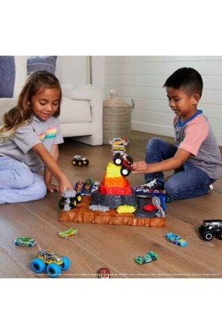 Hot Wheels Monster Trucks Muhteşem Çarpışma Arenası, 4 Yaş Ve Üzeri, Hnb96