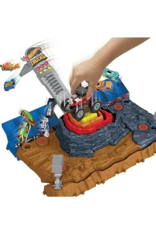 Hot Wheels Monster Trucks Muhteşem Çarpışma Arenası, 4 Yaş Ve Üzeri, Hnb96