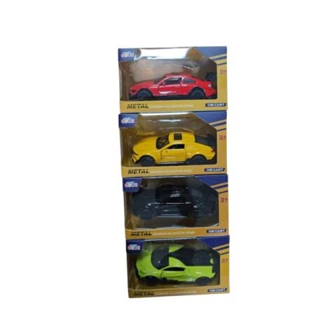 1:43 Çek Bırak Üç Kapılı Metal Araç