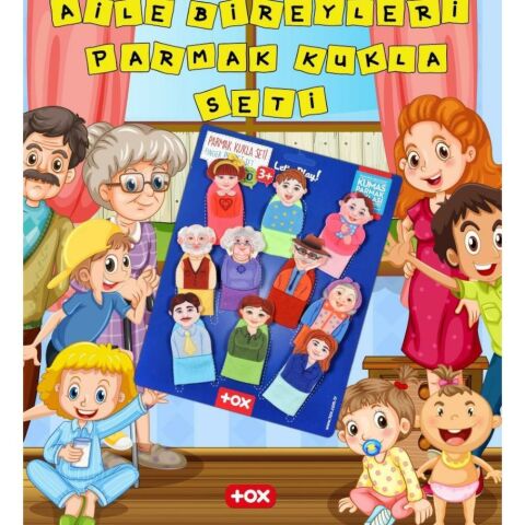 Tox Aile 10 Parça Parmak Kukla