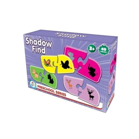 Eğitici Gölge Bulma Oyunu 40 Parça