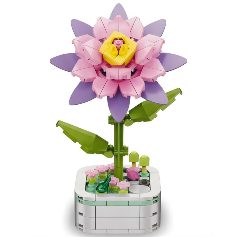 Dostoys Yapı Taşı Serisi Çiçek Yapım Seti Atlas Çiçeği