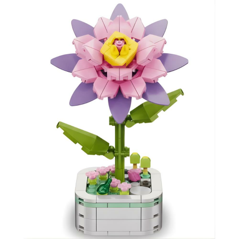 Dostoys Yapı Taşı Serisi Çiçek Yapım Seti Atlas Çiçeği