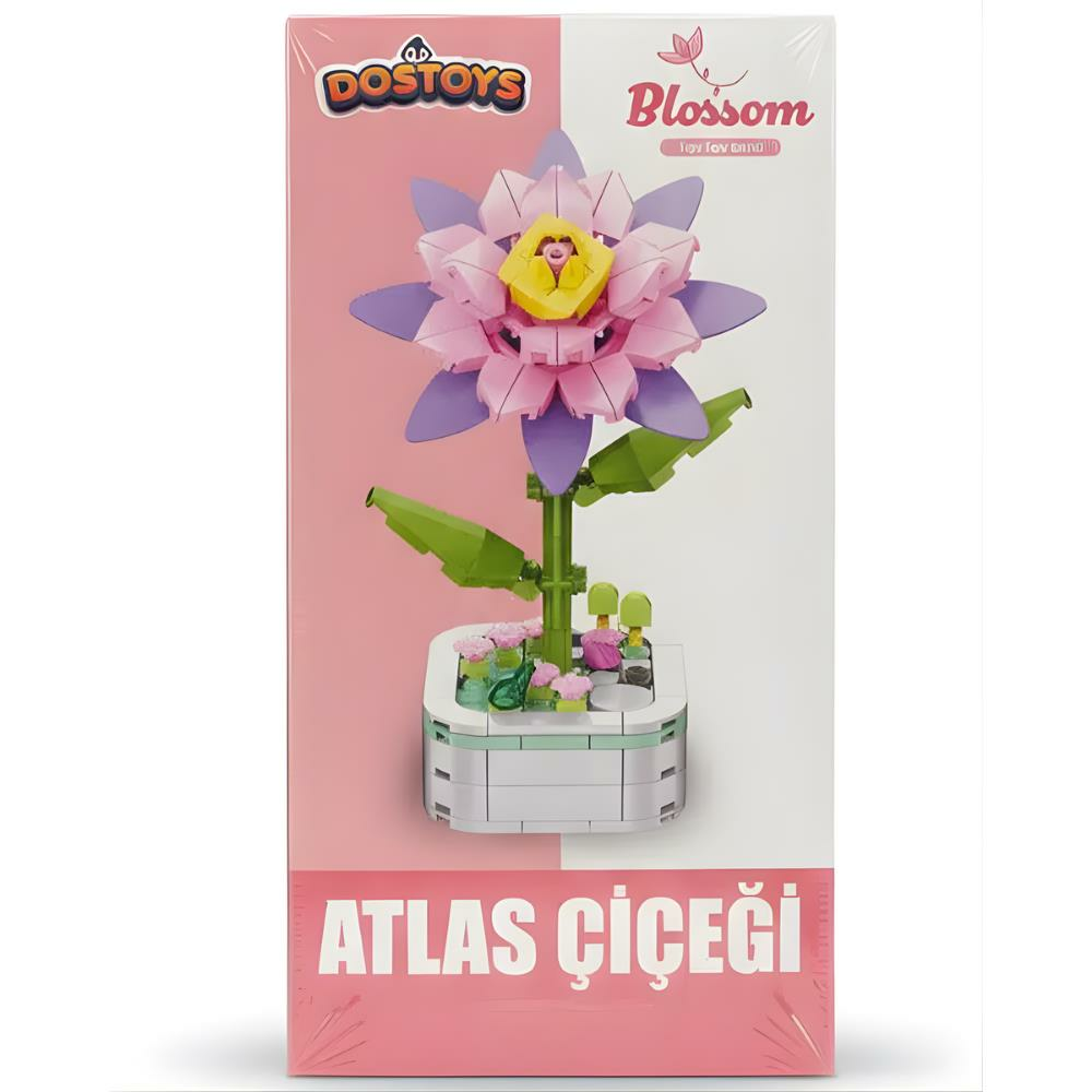 Dostoys Yapı Taşı Serisi Çiçek Yapım Seti Atlas Çiçeği