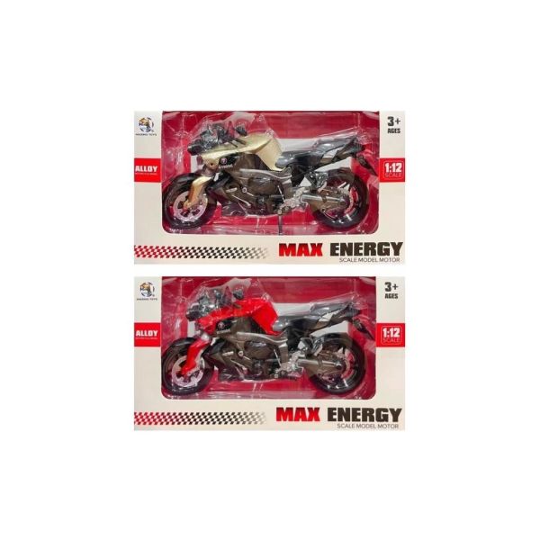 Kzl HX792-1 Yamaha Alloy Motorsiklet 1:12 3+