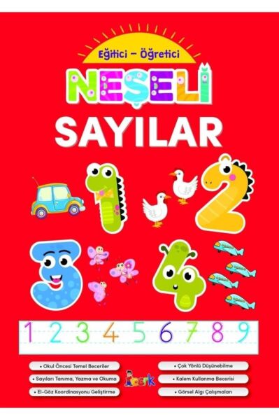 Bıcırık Yayınları Neşeli Sayılar - Eğitici-öğretici