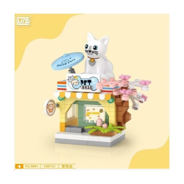 Loz 8601 Mikro Blok Çanta Pet Shop