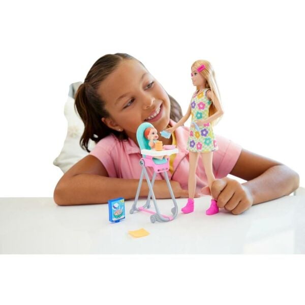 Barbie Bebek Bakıcısı Oyun Set 3