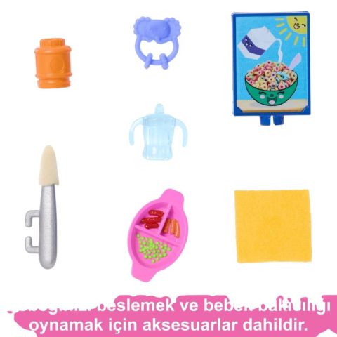 Barbie Bebek Bakıcısı Oyun Set 3