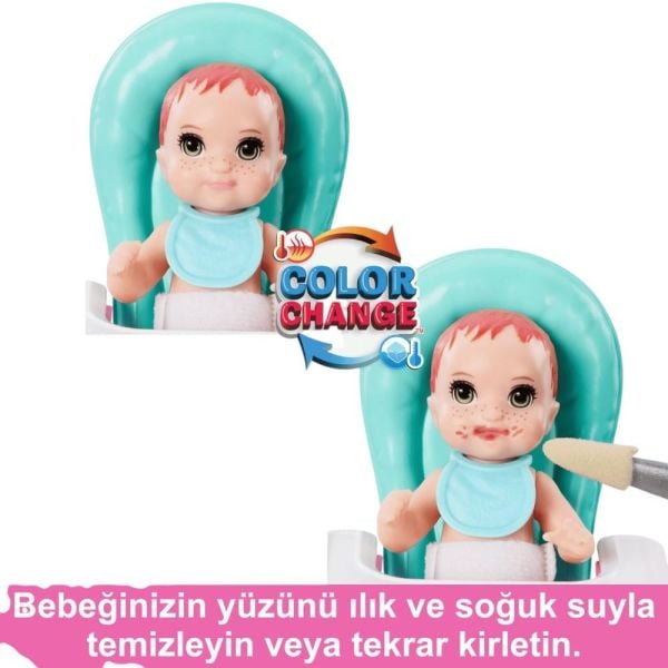 Barbie Bebek Bakıcısı Oyun Set 3