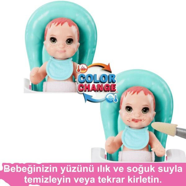 Barbie Bebek Bakıcısı Oyun Set 3