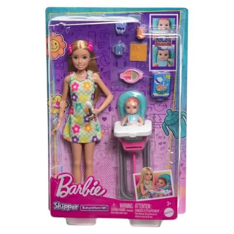 Barbie Bebek Bakıcısı Oyun Set 3